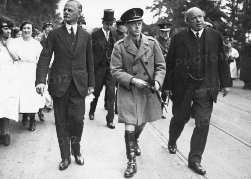 Visit of the Prince of Wales (later Edward VIII), Rowntree Factory, York, Yorkshire, 1923. Artist: Unknown