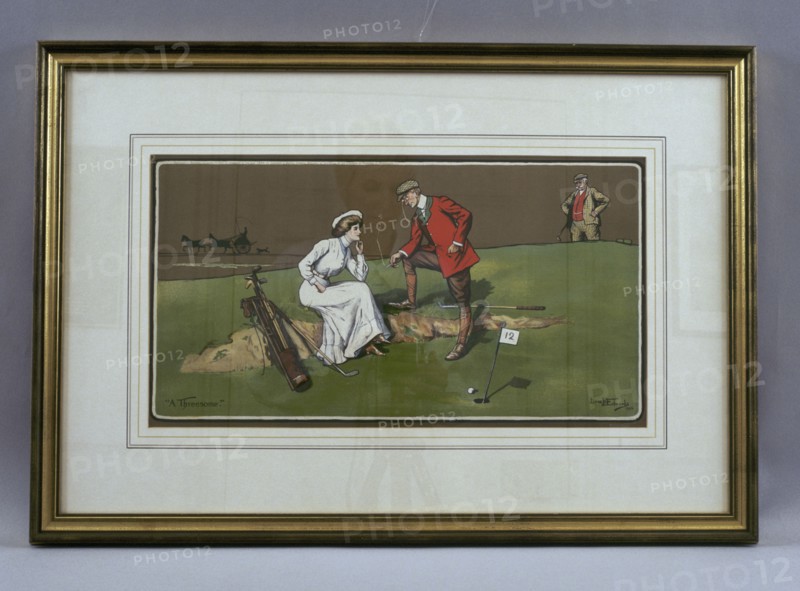 'A Threesome', 1904. Artist: Lionel DR Edwards