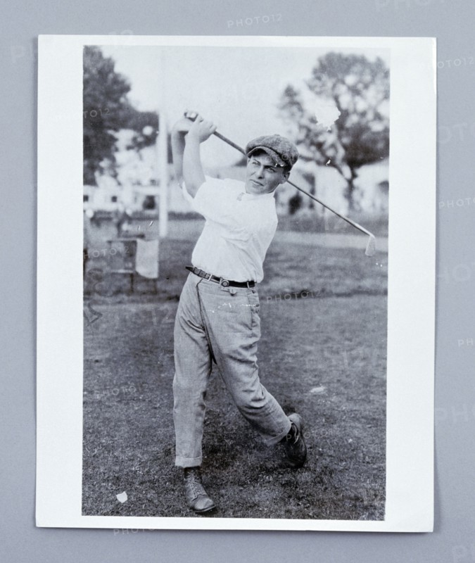Bobby Jones (1902-72), American golfer, 1920s. Artist: Unknown