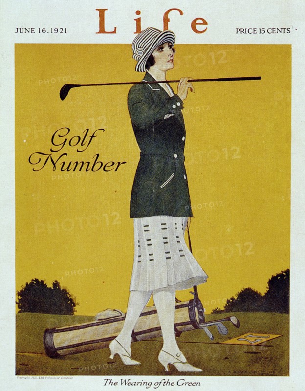 Life magazine cover, June 1921. Artist: Unknown