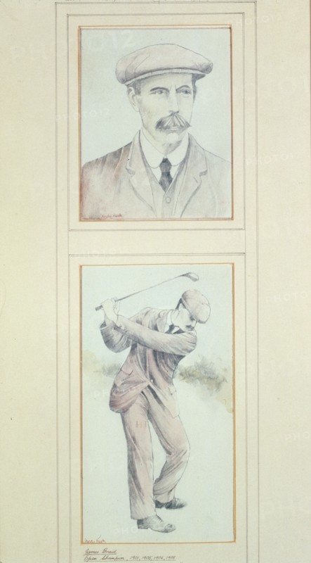 James Braid (1870-1950), Scottish, c1910. Artist: Unknown