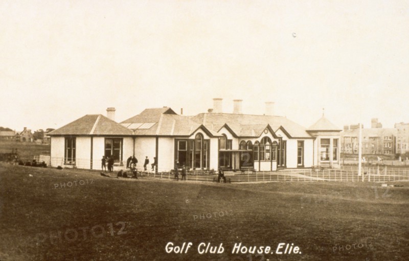 Postcard of Golf Club House, Elie, 1914. Artist: Unknown