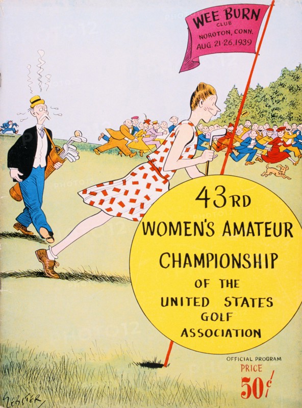 Programme for 43rd US Women's Amateur Championship, 1939. Artist: Unknown
