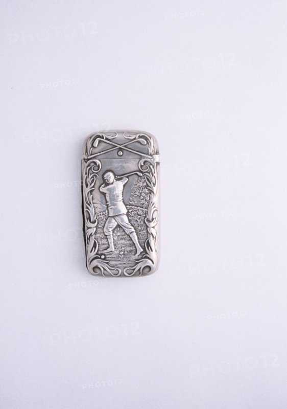 Vesta case, American, 1890s. Artist: Unknown