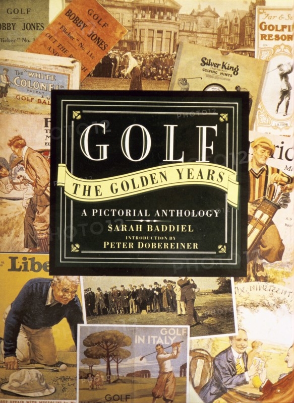 Book cover, Golf - The Golden Years, Sarah Fabian Baddiel, British, 1992. Artist: Unknown