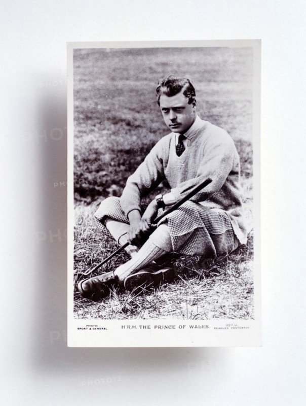 HRH Prince of Wales, (later King Edward VIII), c1920. Artist: Unknown