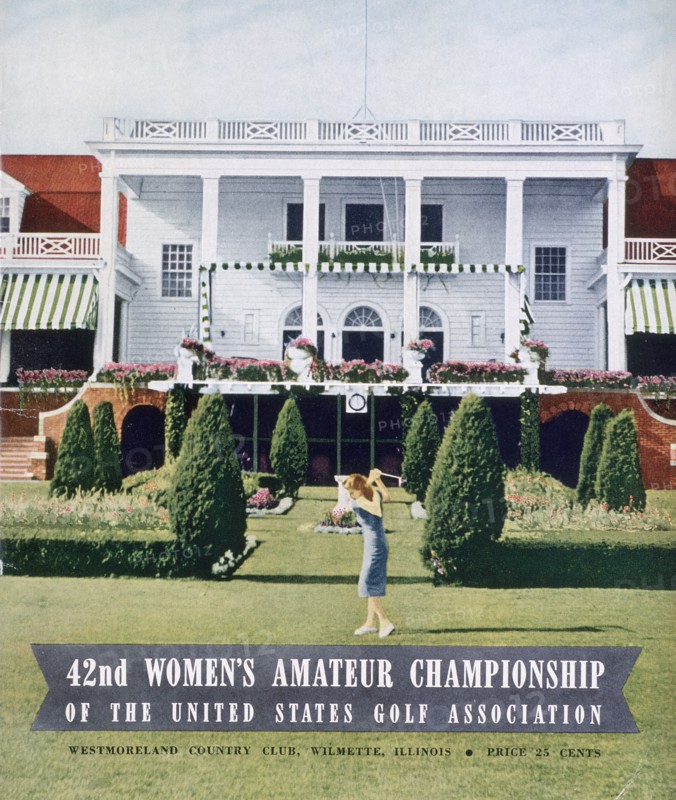 Programme for 42nd US Women's Amateur Championship, 1938. Artist: Unknown
