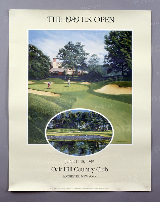 US Open poster, 1989. Artist: Unknown