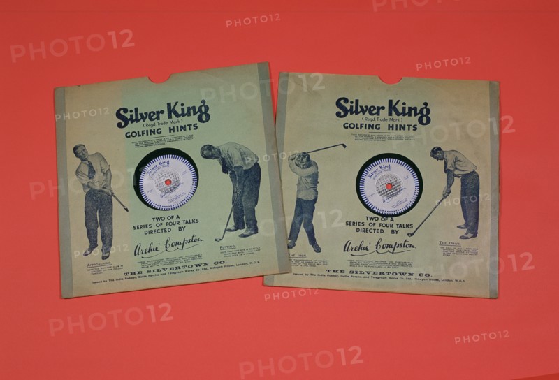 Golfing Hints, two 'Silver King' 7 inch singles, c1920. Artist: Unknown