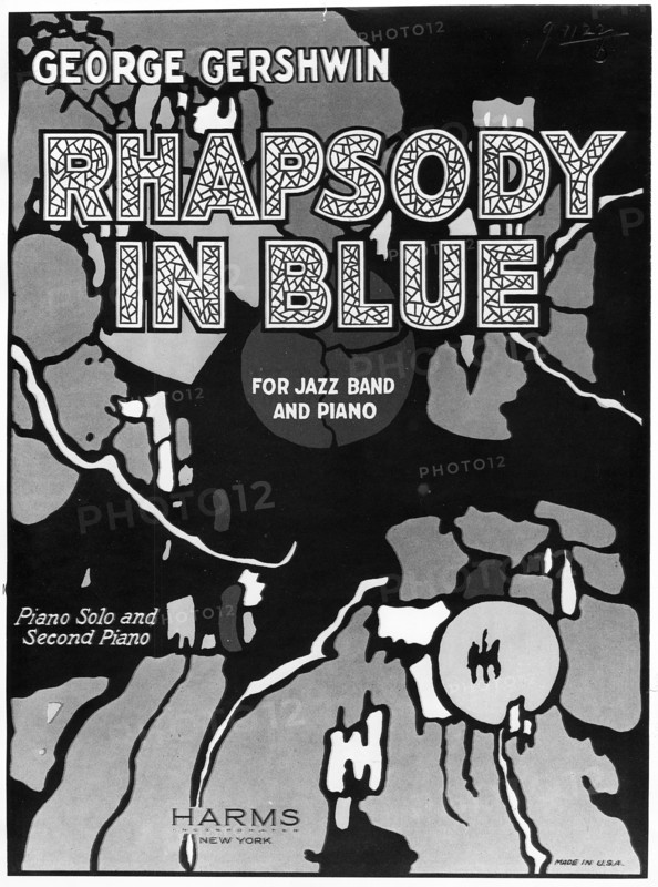 Rhapsody in Blue by George Gershwin, 1924. Artist: Unknown
