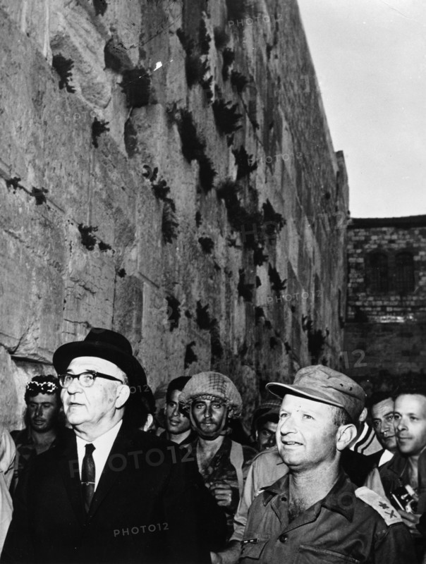 Levi Eshkol (1895-1969), Israeli Prime minister. Artist: Unknown