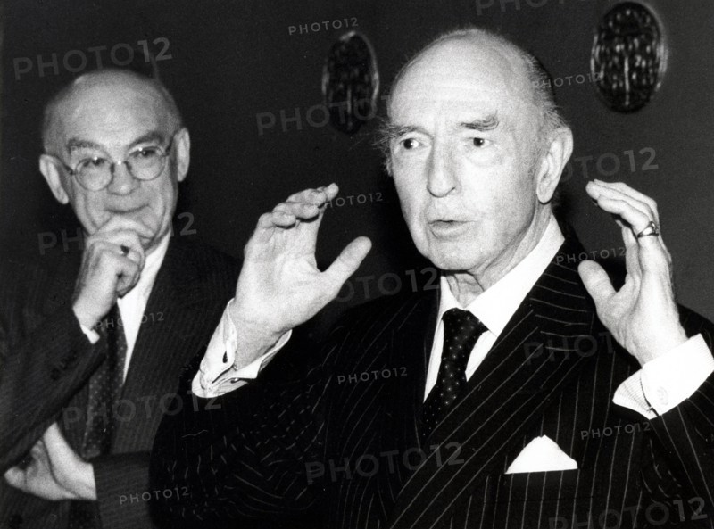 John Profumo (1915- ), Secretary of State for War, 1998. Artist: Unknown