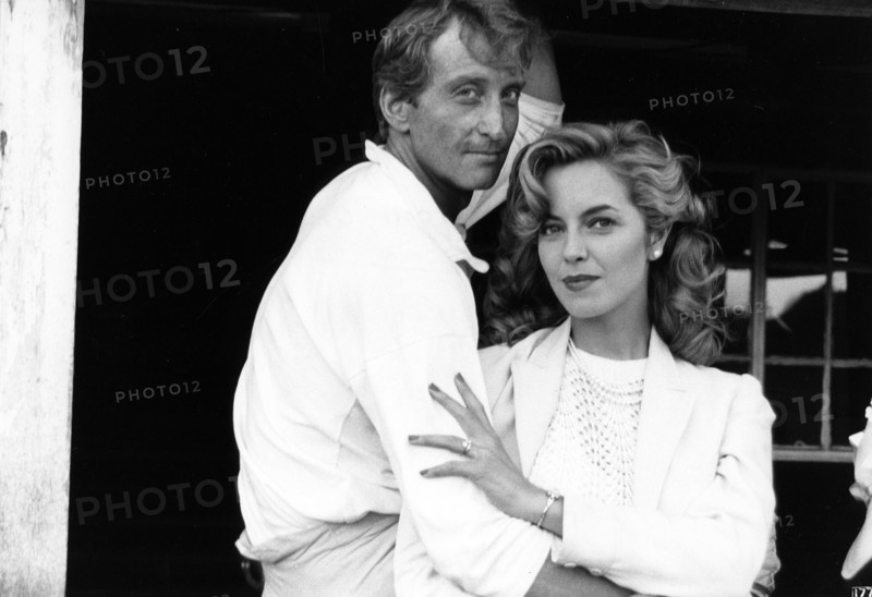 Greta Scacchi (1960- ), British actress, and Charles Dance (1946- ), British actor, 1987. Artist: Unknown