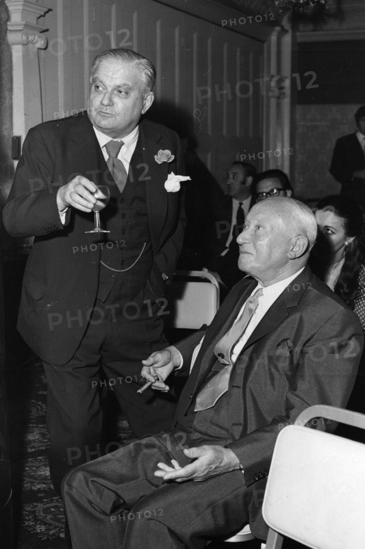 Lord Shinwell and Lord Boothby, 1970. Artist: Unknown