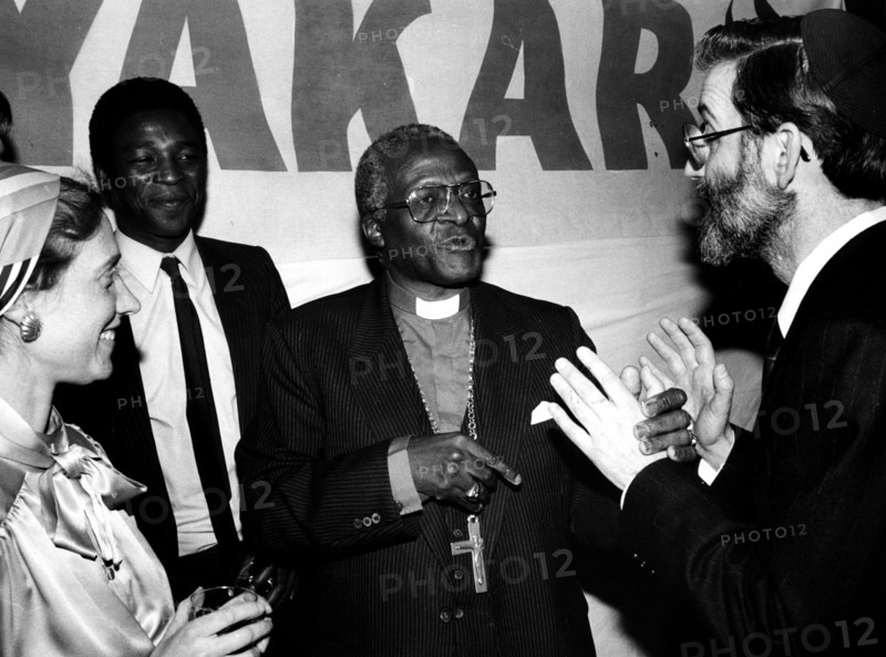 Rev Desmond Tutu (1931- ), South African, Archbishop of Cape Town. Artist: Unknown