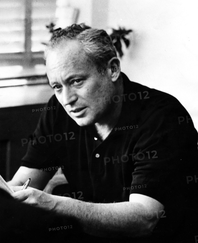 Leon Uris (1924-2003), American writer, 1973. Artist: Unknown