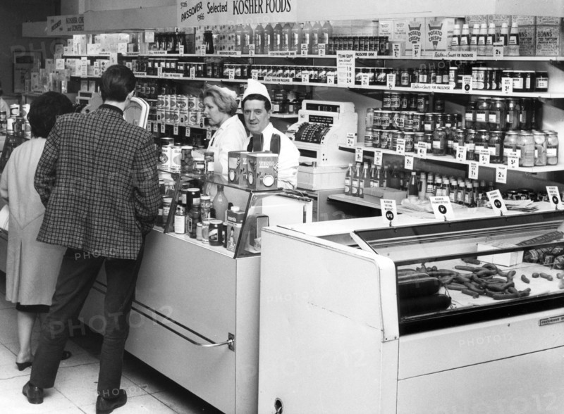 Kosher display at Selfridges, London, 1966. Artist: EH Emanuel