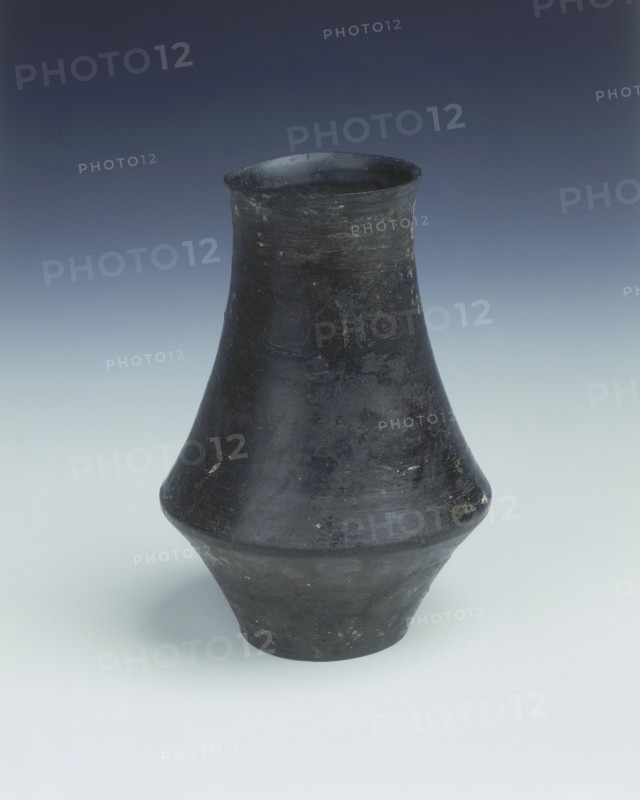 Black pottery beaker, Longshan culture, China, c2500 BC. Artist: Unknown
