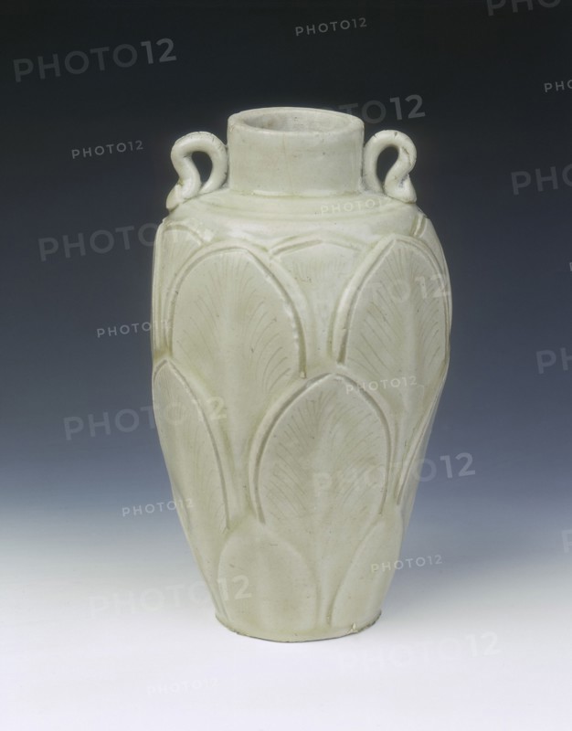 Yue stoneware jar, late Tang dynasty-Five Dynasties period, China, 10th century. Artist: Unknown