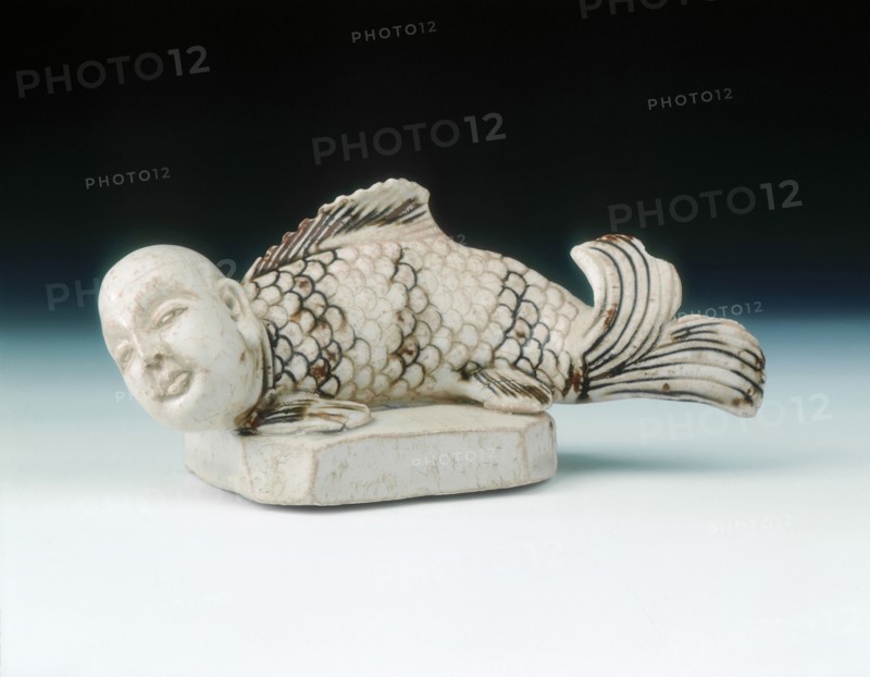 Fish with human head, Northern Song dynasty, China, 11th century. Artist: Unknown