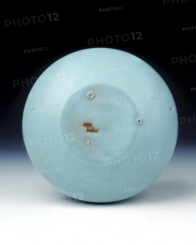 Jun stoneware brush washer, Northern Song dynasty, China, late 11th-early 12th century. Artist: Unknown