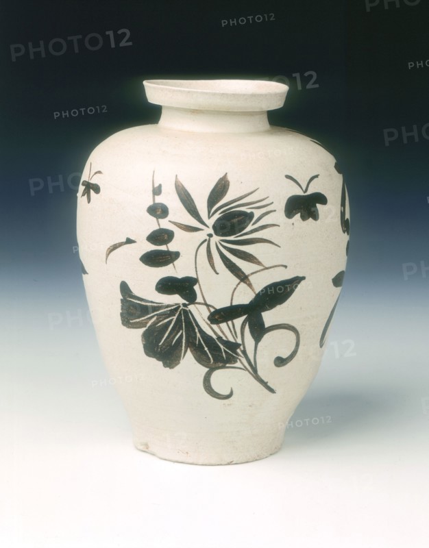 Jizhou stoneware vase, Southern Song dynasty, China, 12th-13th century. Artist: Unknown
