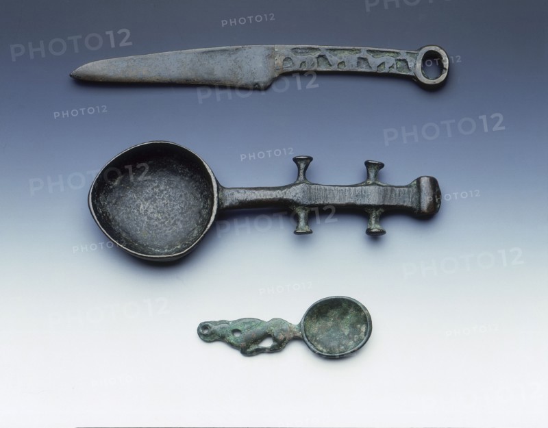 Three Ordos bronzes, Eastern Zhou dynasty, China, 7th-5th century BC. Artist: Unknown