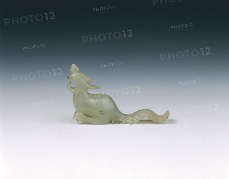 Miniature jade phoenix, Tang dynasty, China, 618-906. Artist: Unknown