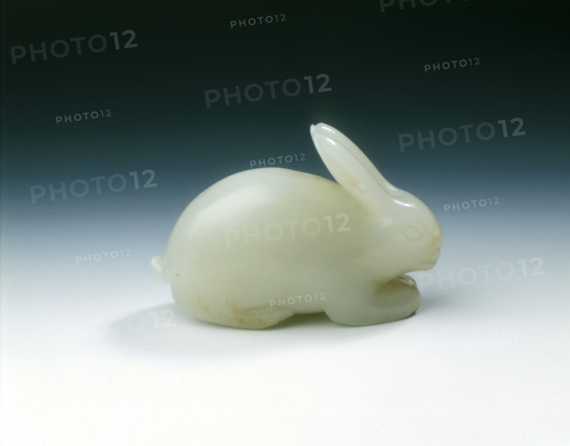 White jade hare, Song dynasty, China, 960-1279. Artist: Unknown