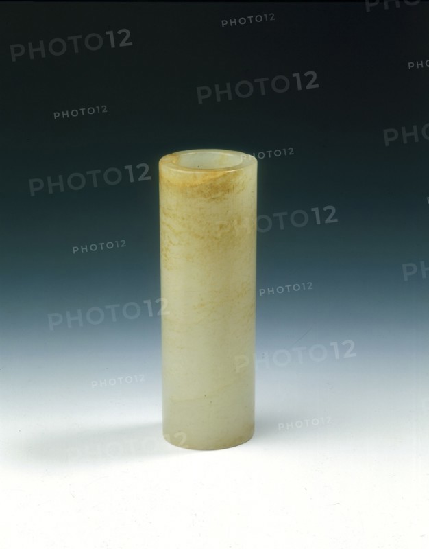 Circular jade pitch pipe, Western Han dynasty, China, 122 BC. Artist: Unknown