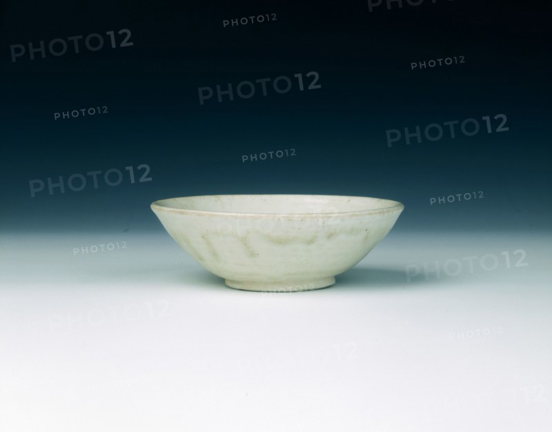 Shallow Ding saucer, Five Dynasties, China, 10th century. Artist: Unknown