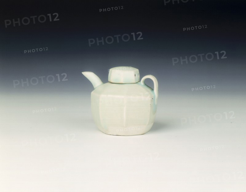Qingbai water pot and cover, Late Northern Song dynasty, China, c1100 AD. Artist: Unknown