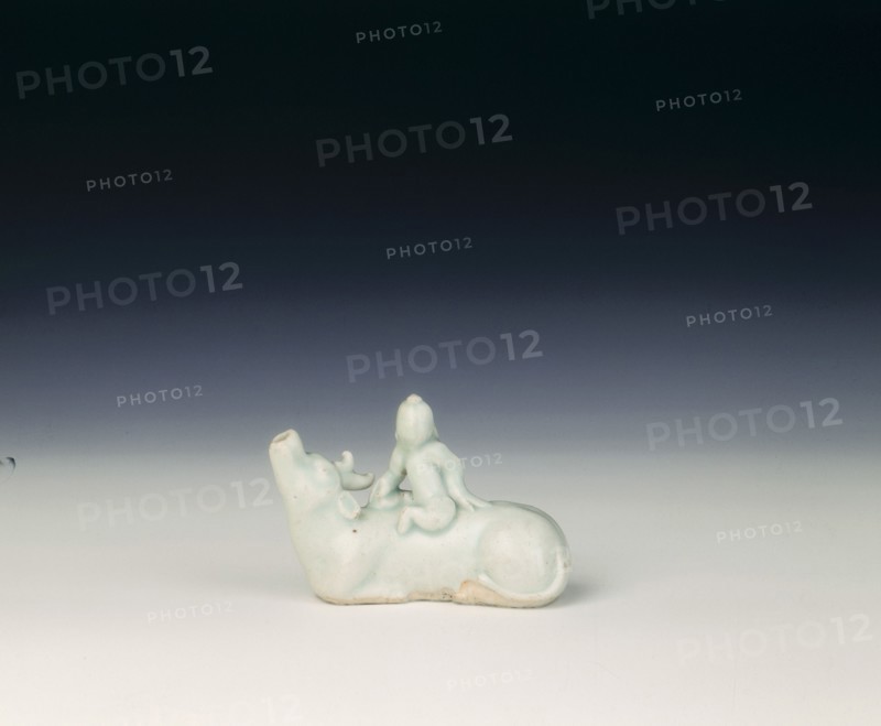 Girl on a mythical beast, Late Southern Song/Yuan dynasty, China, 13th century. Artist: Unknown