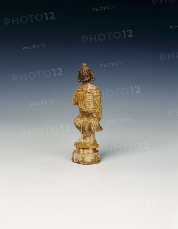 Figure of an Asiatic entertainer, Ming dynasty or earlier, China, before 1644. Artist: Unknown