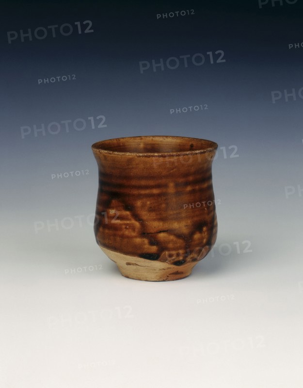 Brown glazed cup, Vietnam, 14th-early 15th century. Artist: Unknown