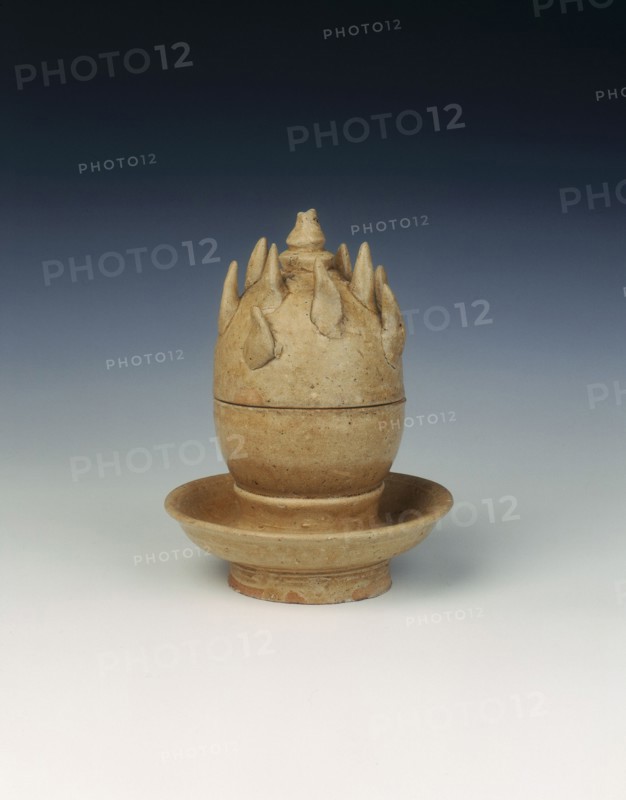 Stupa-shaped incense burner, Early Tang dynasty, China, 618-684 AD. Artist: Unknown