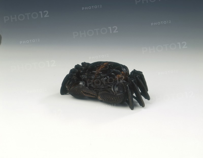Horn crab sculpture, Qing dynasty, China, 18th century. Artist: Unknown