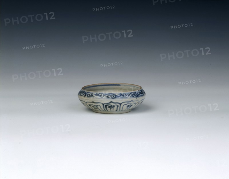 Blue and white water container, Chu Dau kiln, Vietnam, late 15th-early 16th century. Artist: Unknown