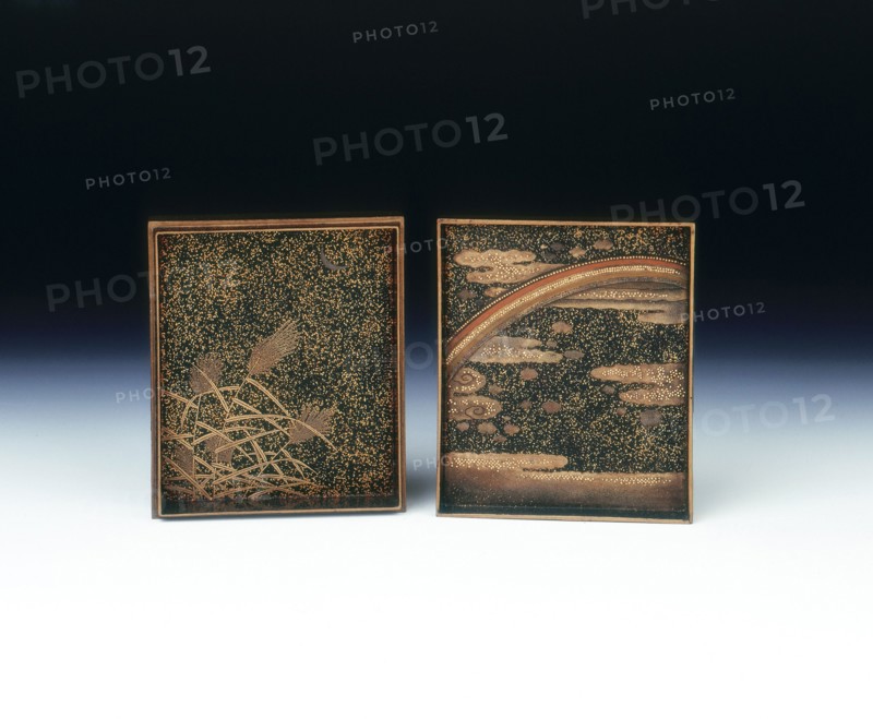 Maki-e lacquer box, late Edo Period, Japan, mid 19th century. Artist: Unknown