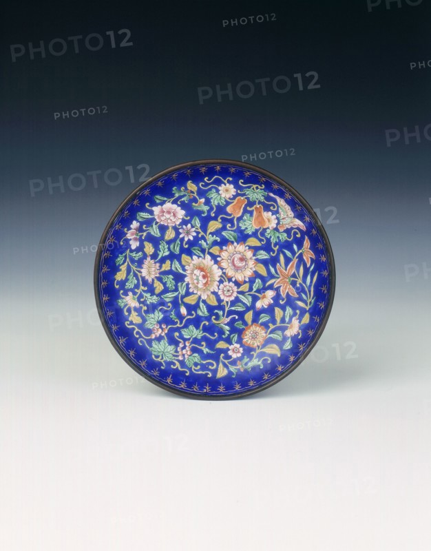 Canton enamel bowl, Daoguang period, Qing dynasty, China, 1820-1850. Artist: Unknown