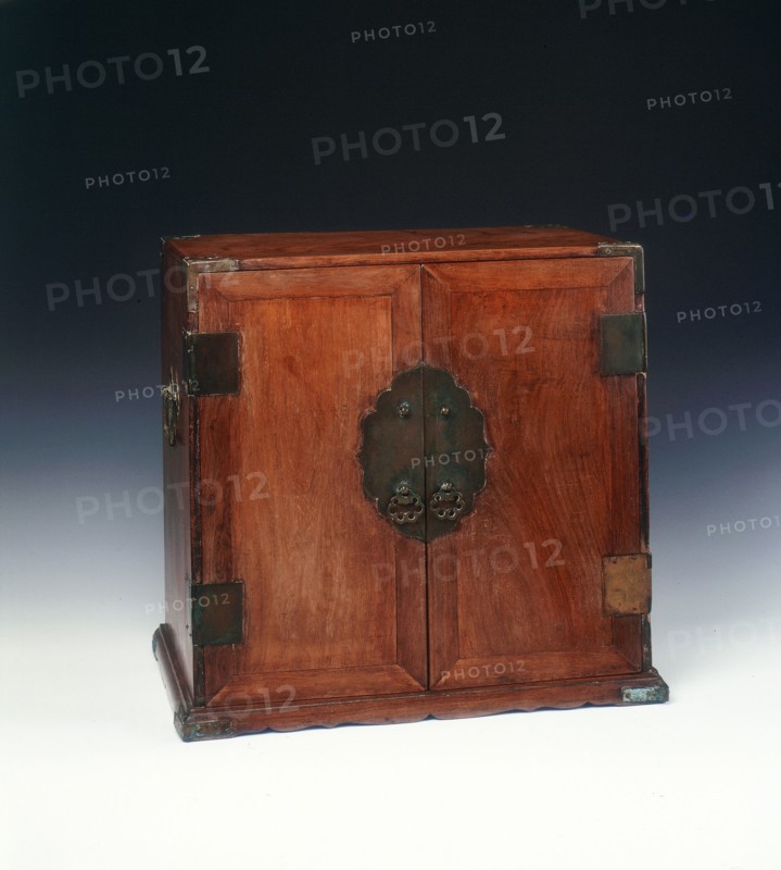 Huanghuali seal cabinet, Ming or Qing dynasty, China, 17th century. Artist: Unknown