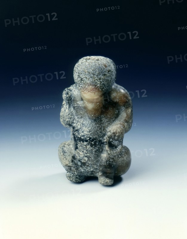 Jade dwarf, Six Dynasties period, China, 220-589. Artist: Unknown