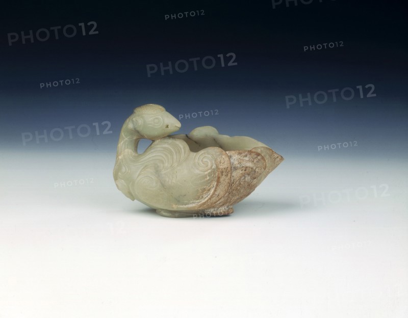 Jade goose cup, Ming dynasty, China, 1368-1644. Artist: Unknown