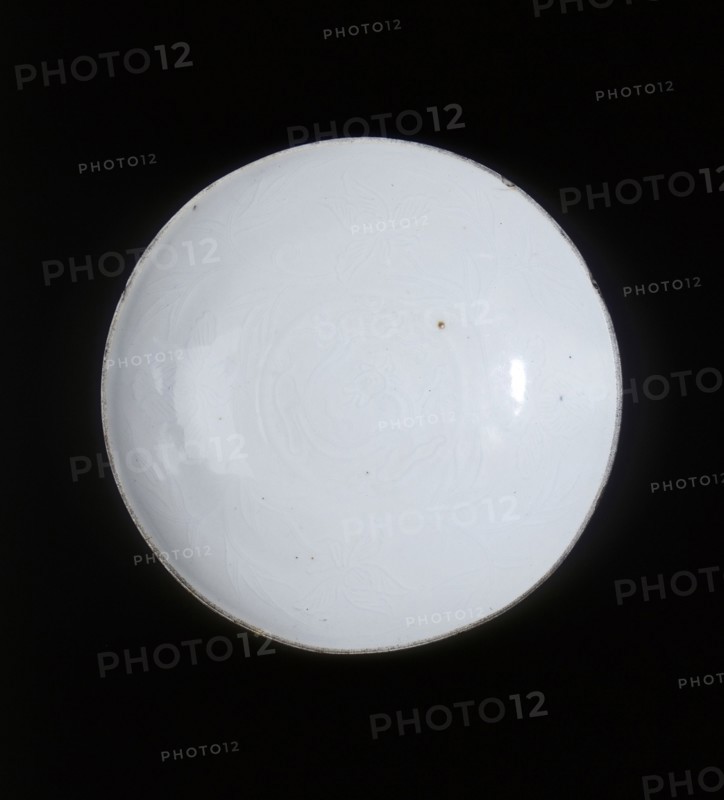 Small qingbai glazed saucer, Song dynasty, China, c1150. Artist: Unknown