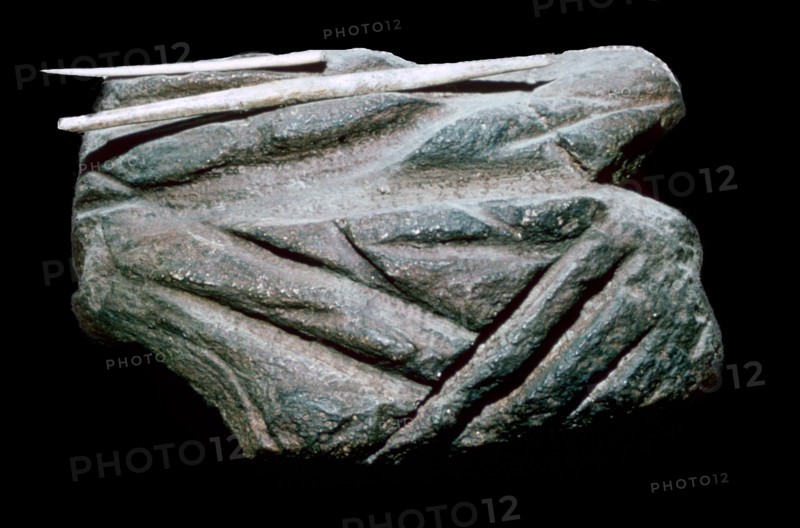 Paleolithic Polishing-Stone. Artist: Unknown