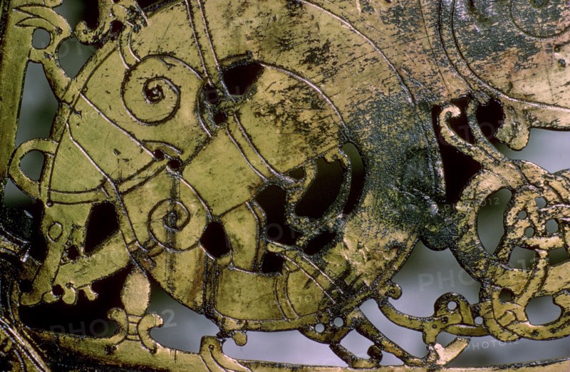 Viking bronze Weather-Vane, 10th-11th century. Artist: Unknown