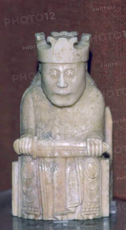 The Lewis Chessmen, (Norwegian?), c1150-c1200. Artist: Unknown