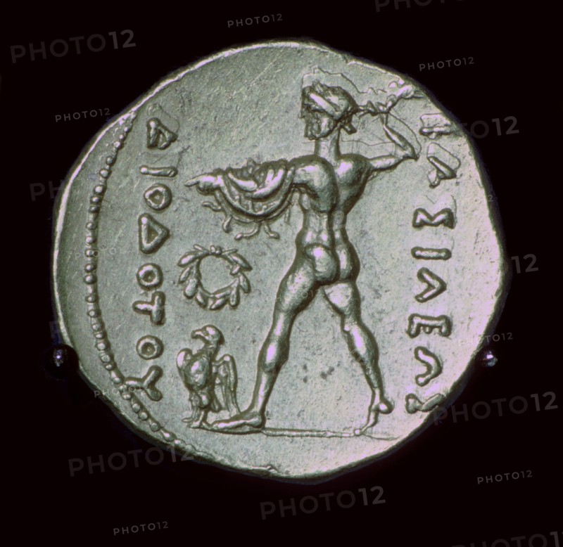 Gold Stater of Diodotus of Bactria, 3rd century. Artist: Unknown