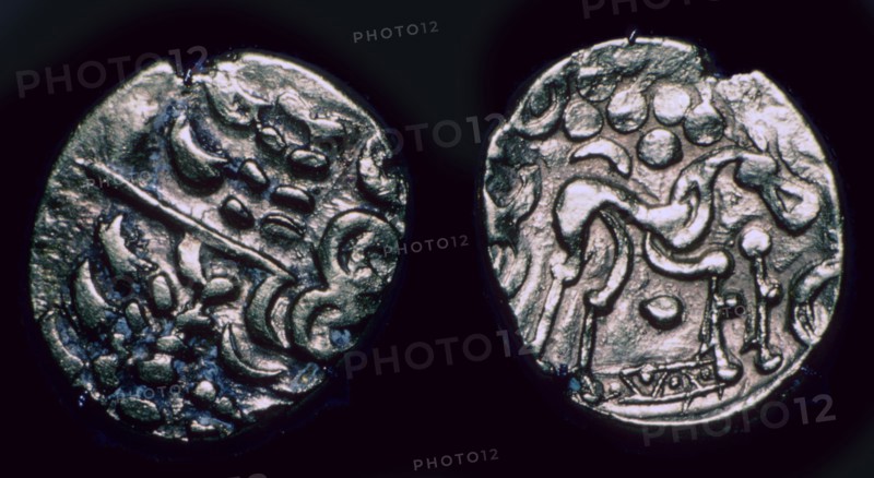 British Celtic gold 'staters', 1st century. Artist: Unknown