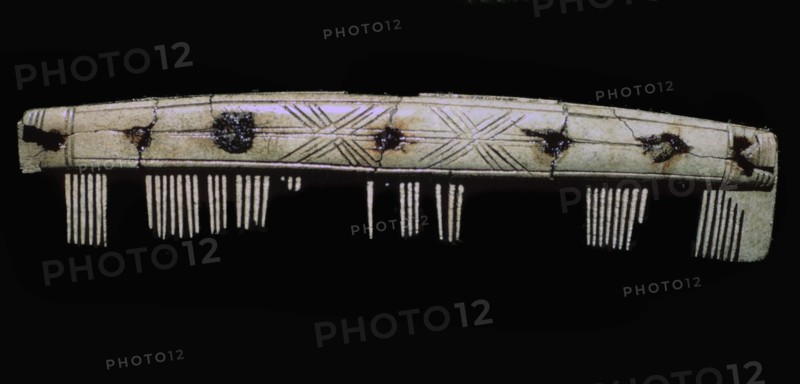 Neolithic bone comb. Artist: Unknown